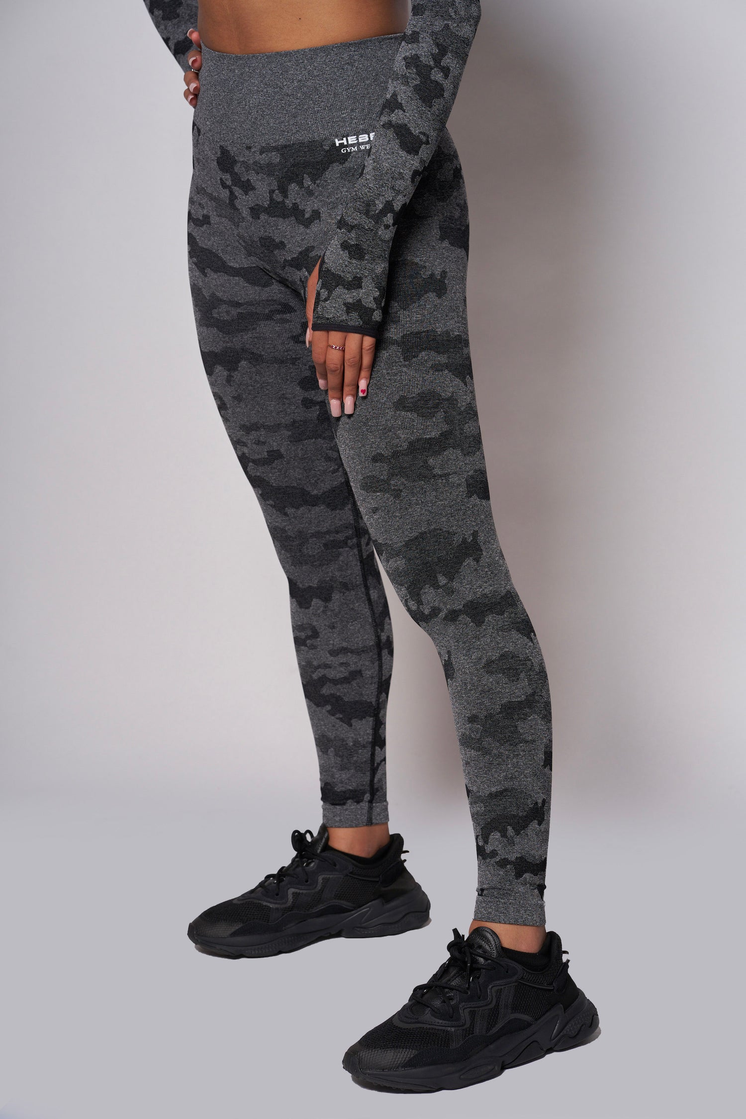 Buy High Rise Camouflage Print Active Tights in Grey with Side Pocket  Online India, Best Prices, COD - Clovia - AB0042D01
